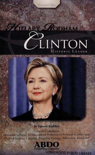 Cover of Hillary Rodham Clinton