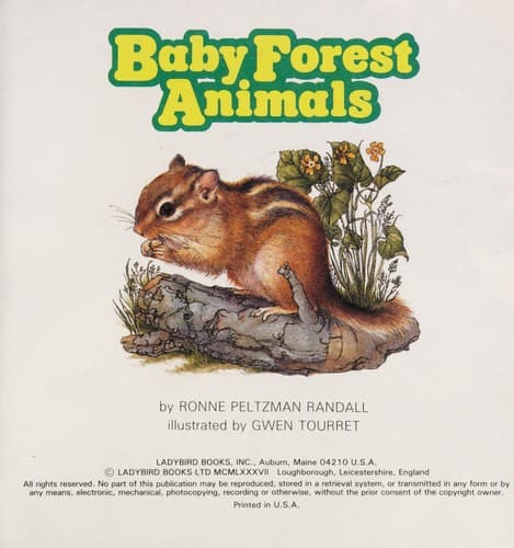 Cover of Baby Forest Animals (Happytime Books)