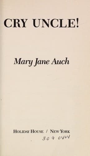 Cover of Cry Uncle!