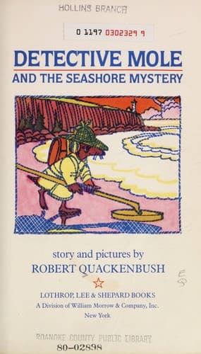 Cover of Detective Mole and the seashore mystery