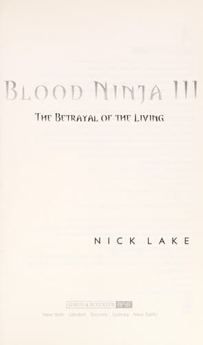 Cover of Blood ninja III