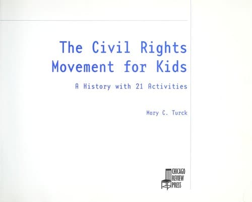 Cover of The civil rights movement for kids