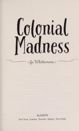 Cover of Colonial madness