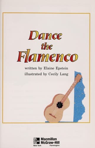 Cover of Dance the flamenco