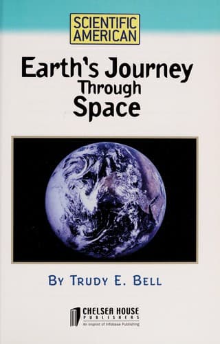Cover of Earth's journey through space
