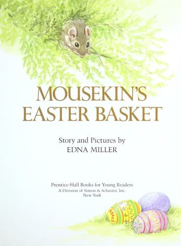 Cover of Mousekin's Easter basket