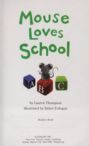 Cover of Mouse loves school