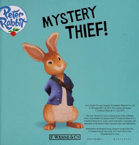 Cover of Mystery thief!