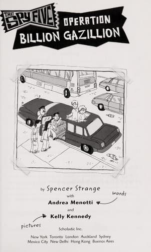 Cover of Operation Billion Gazillion (The Spy Five)