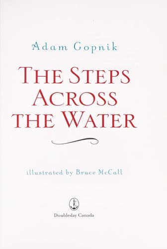 Cover of The steps across the water