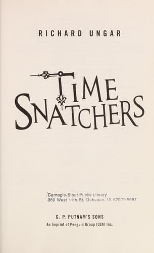 Cover of Time snatchers