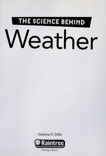 Cover of Weather