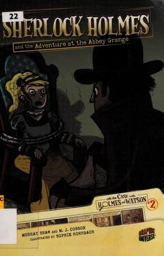 Cover of Sherlock Holmes and the Adventure at the Abbey Grange