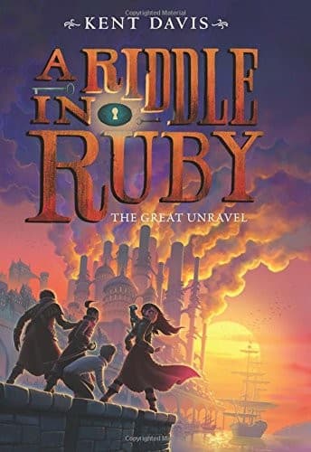 Cover of Riddle in Ruby #3: The Great Unravel, A