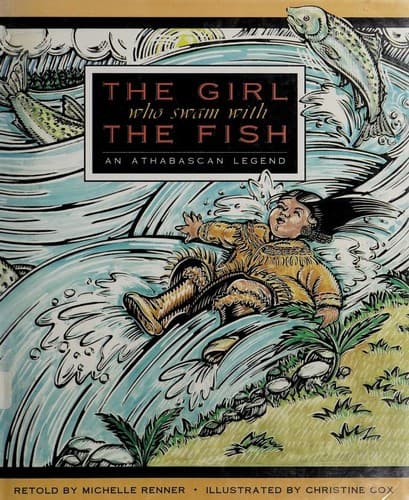 Cover of The girl who swam with the fish