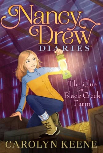 Cover of The clue at black creek farm