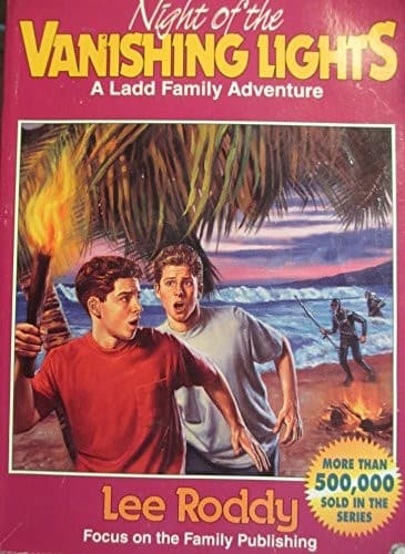 Cover of Night of the Vanishing Lights (The Ladd Family Adventure Series #10)