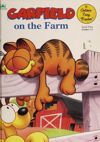 Cover of Garfield On The Farm (A Golden Easy Reader) (Level Two)
