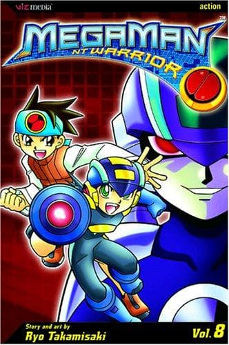 Cover of Megaman NT Warrior, Volume 8 (Megaman Nt Warrior)