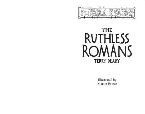 Cover of The ruthless Romans