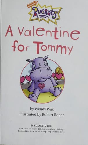 Cover of A valentine for Tommy