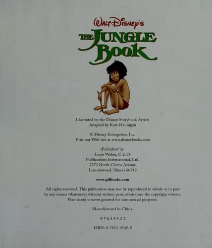 Cover of The jungle book