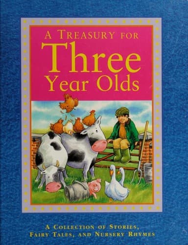 Cover of A treasury for three year olds