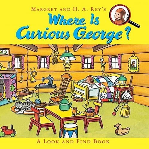 Cover of Margret and H.A. Rey's Where is Curious George?