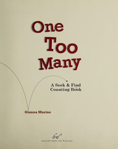 Cover of One too many