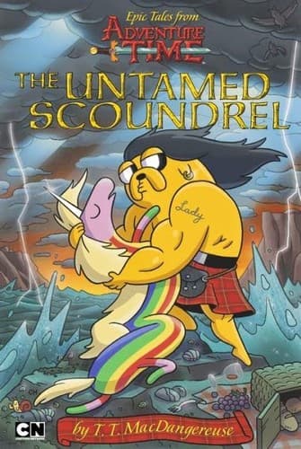 Cover of Adventure time - The untamed scoundrel