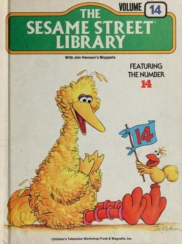 Cover of The Sesame Street Library Vol. 14 with Jim Henson's Muppets