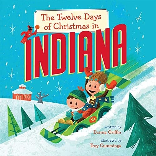 Cover of The Twelve Days of Christmas in Indiana