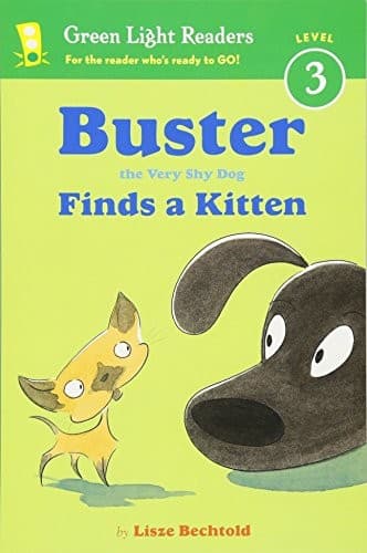 Cover of Buster the very shy dog finds a kitten