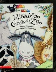 Cover of Miss Moo goes to the zoo