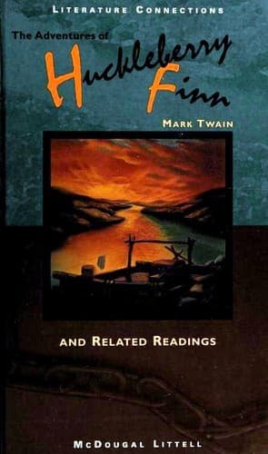 Cover of Adventures of Huckleberry Finn and Related Readings