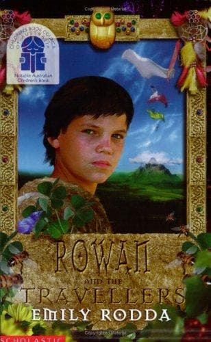 Cover of Rowan and the Travelers (Rowan of Rin