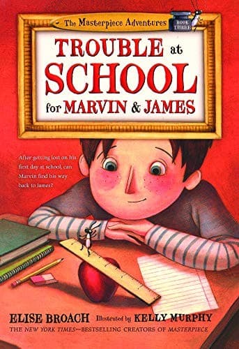 Cover of Trouble at school for Marvin & James