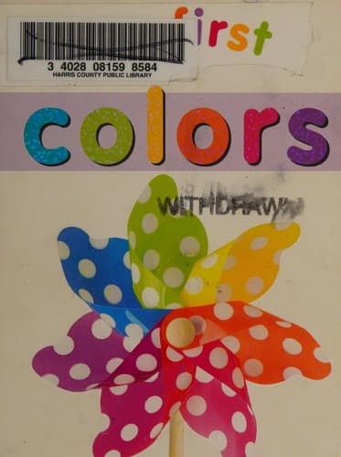 Cover of My first colors