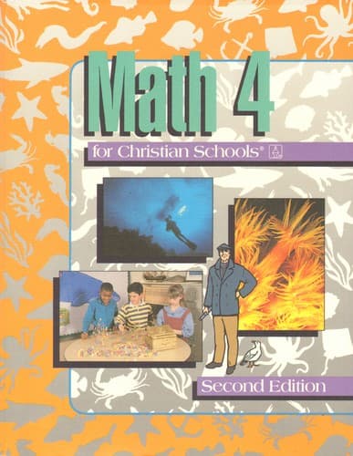 Cover of Math 4 For Christian Schools