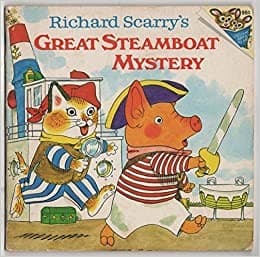 Cover of Richard Scarry's Great steamboat mystery