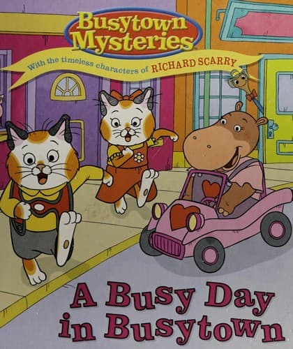 Cover of A busy day in Busytown