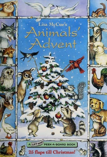 Cover of Lisa McCue's Animals' advent