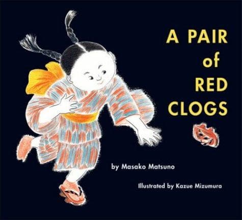 Cover of A pair of red clogs