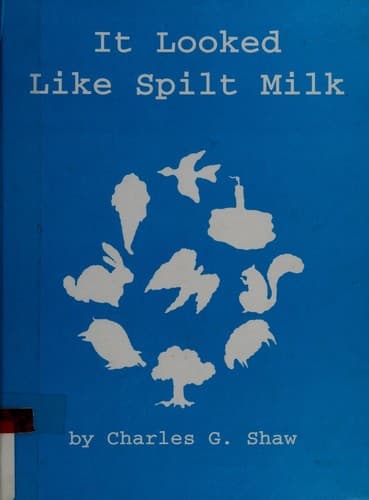 Cover of It looked like spilt milk