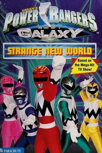 Cover of Strange new world (Saban's Power Rangers lost galaxy)