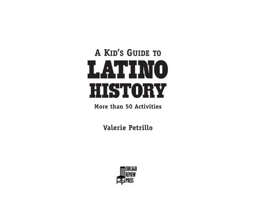 Cover of A kid's guide to Latino history