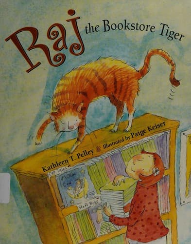 Cover of Raj, the bookstore tiger