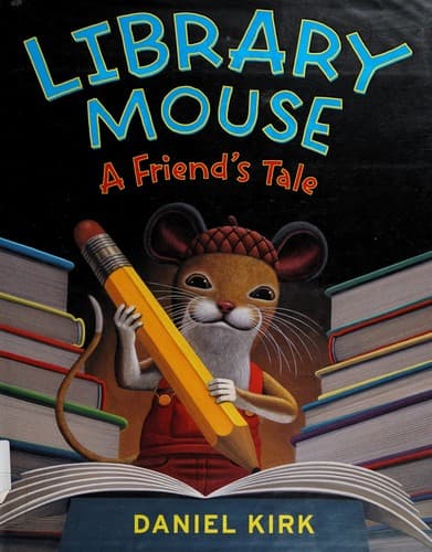 Cover of Library mouse makes a friend