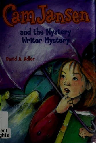 Cover of Cam Jansen and the mystery writer mystery