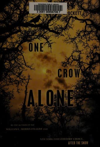 Cover of One crow alone